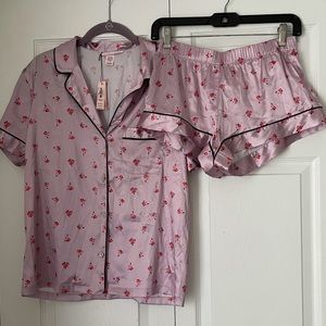 Matching floral PJ set